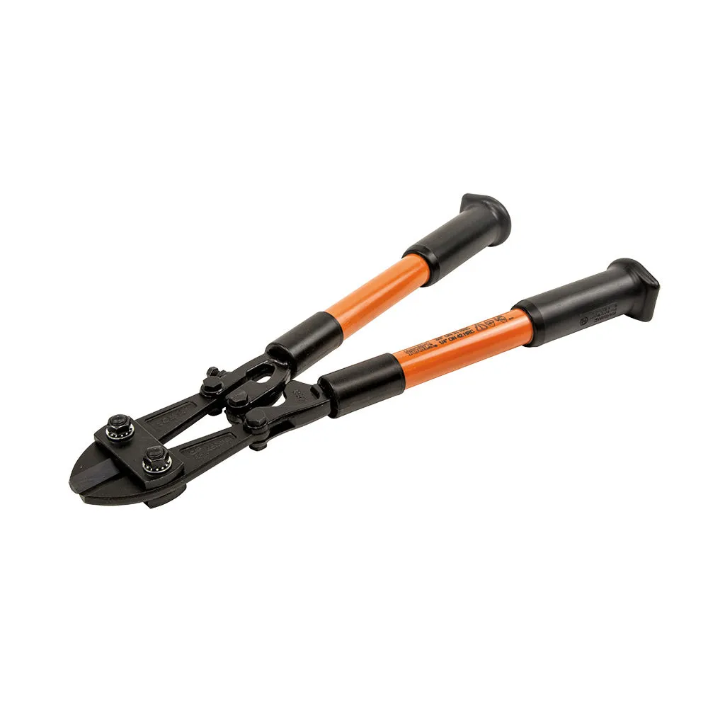 Klein Fiberglass Handle Bolt Cutter Linemen Cutting Tool - 63118