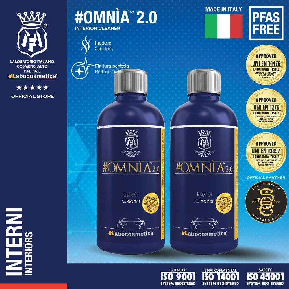 Labocosmetica OMNIA 2.0 (3 EU CERTIFIED Disinfecting interior cleaner)