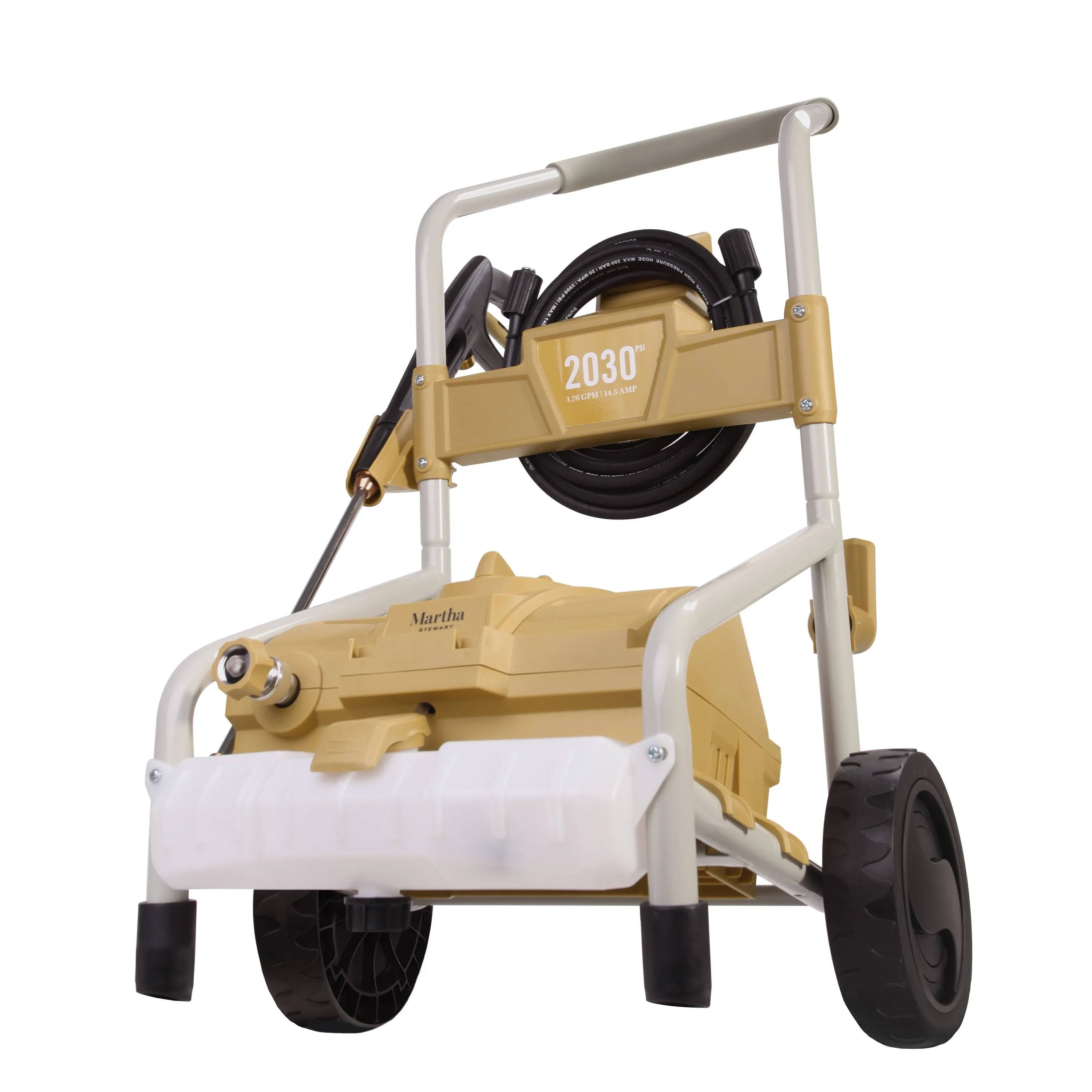 Martha Stewart MTS-2030PW-MBR Electric Pressure Washer | 2030 PSI | 1.76 GPM | 14.5-Amp | Pressure Select Technology (Sand)