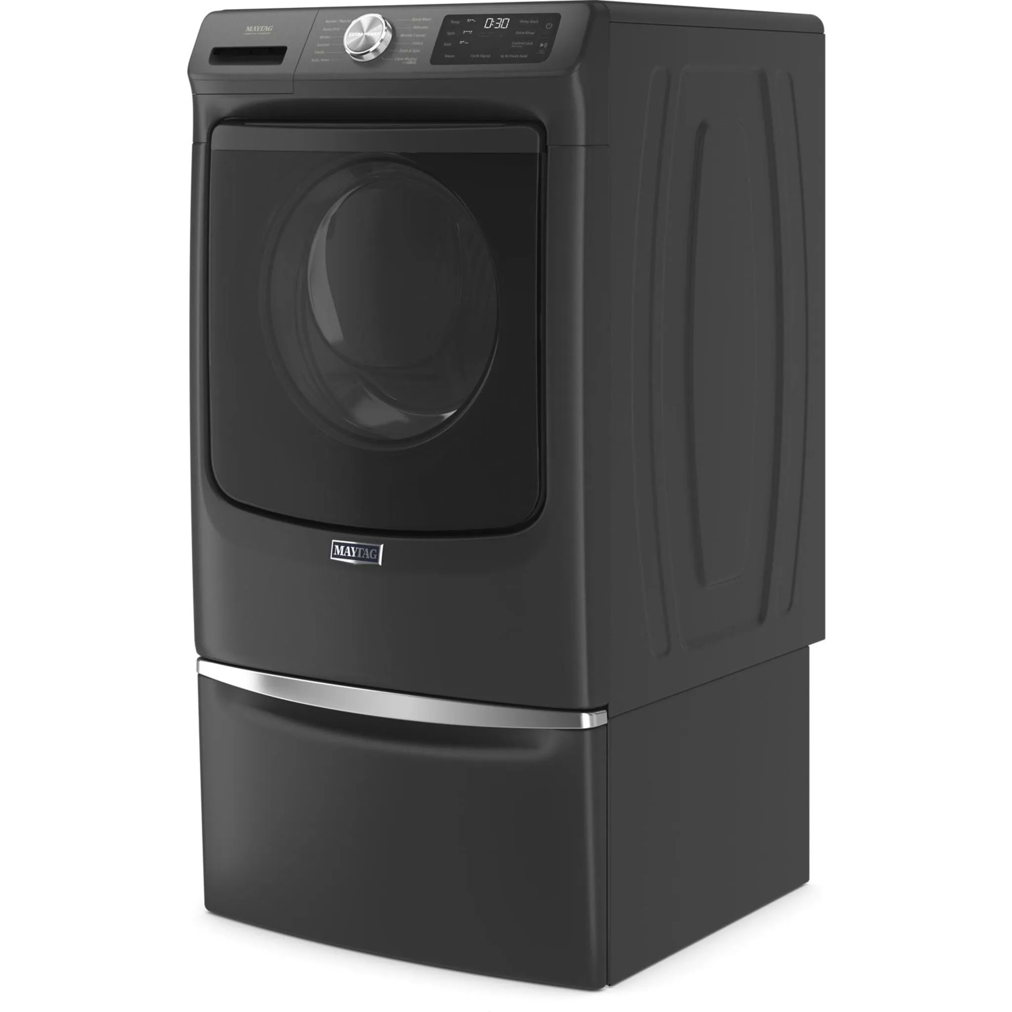 Maytag Front Load Washer with Extra Power and 16-Hr Fresh Hold® option - 5.5 cu. ft. IEC (MHW6630MBK)