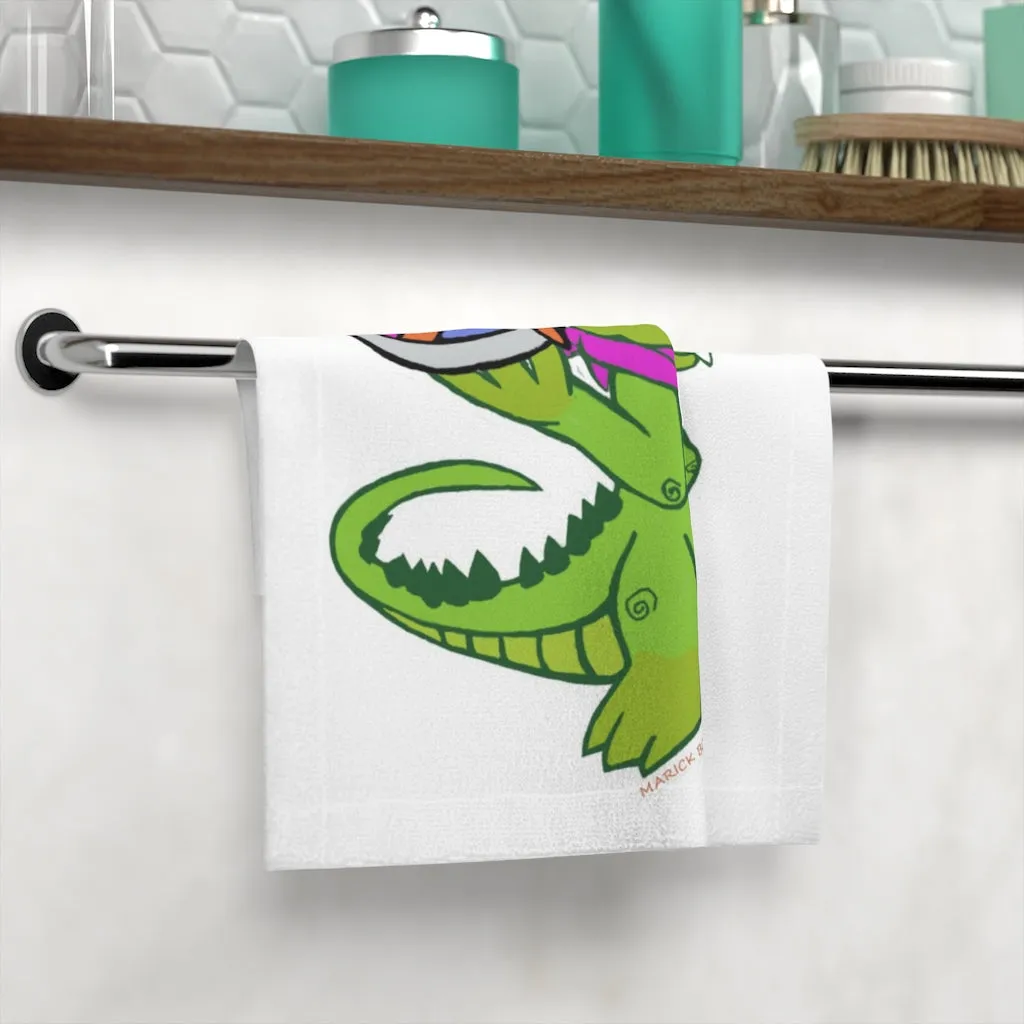 Munchies the Crocodile Face Towel