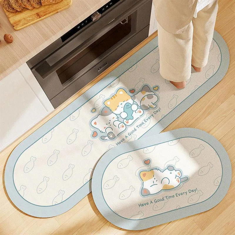 Non-slip Oil-proof Long Kitchen Mat – Durable Home Essential