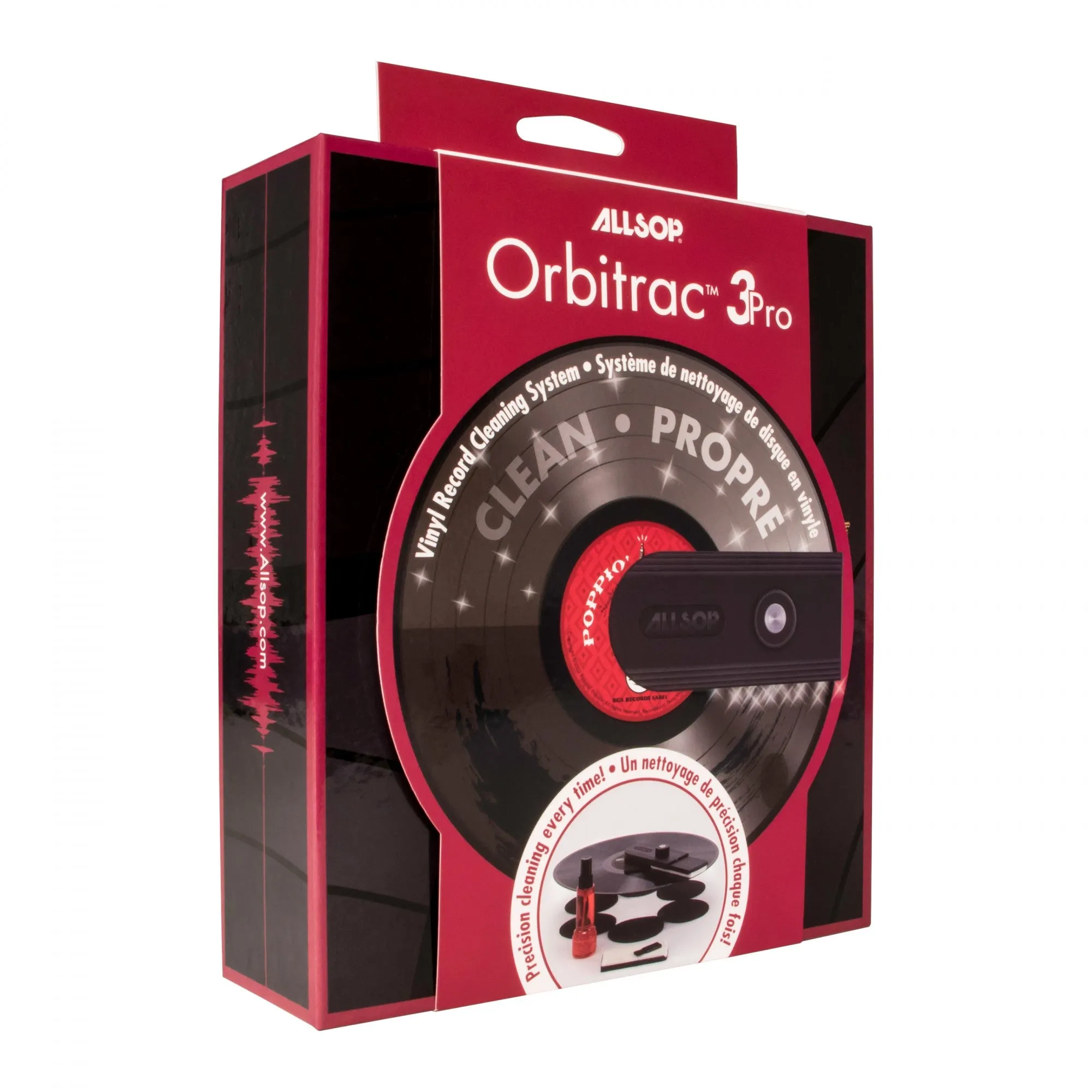 Orbitrac 3 Pro Vinyl Record Cleaning System / Kit