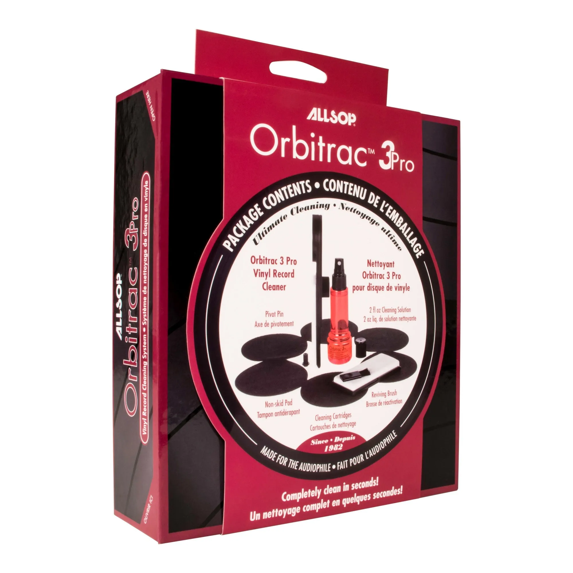 Orbitrac 3 Pro Vinyl Record Cleaning System / Kit