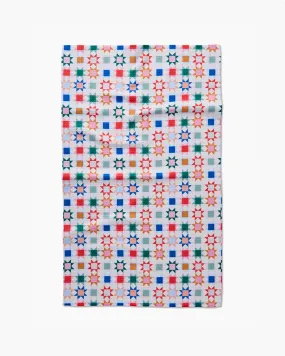 Patchwork Picnic Tea Towel