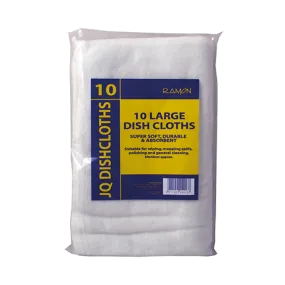 Ramon Large JQ Dishcloths - Pack of 10