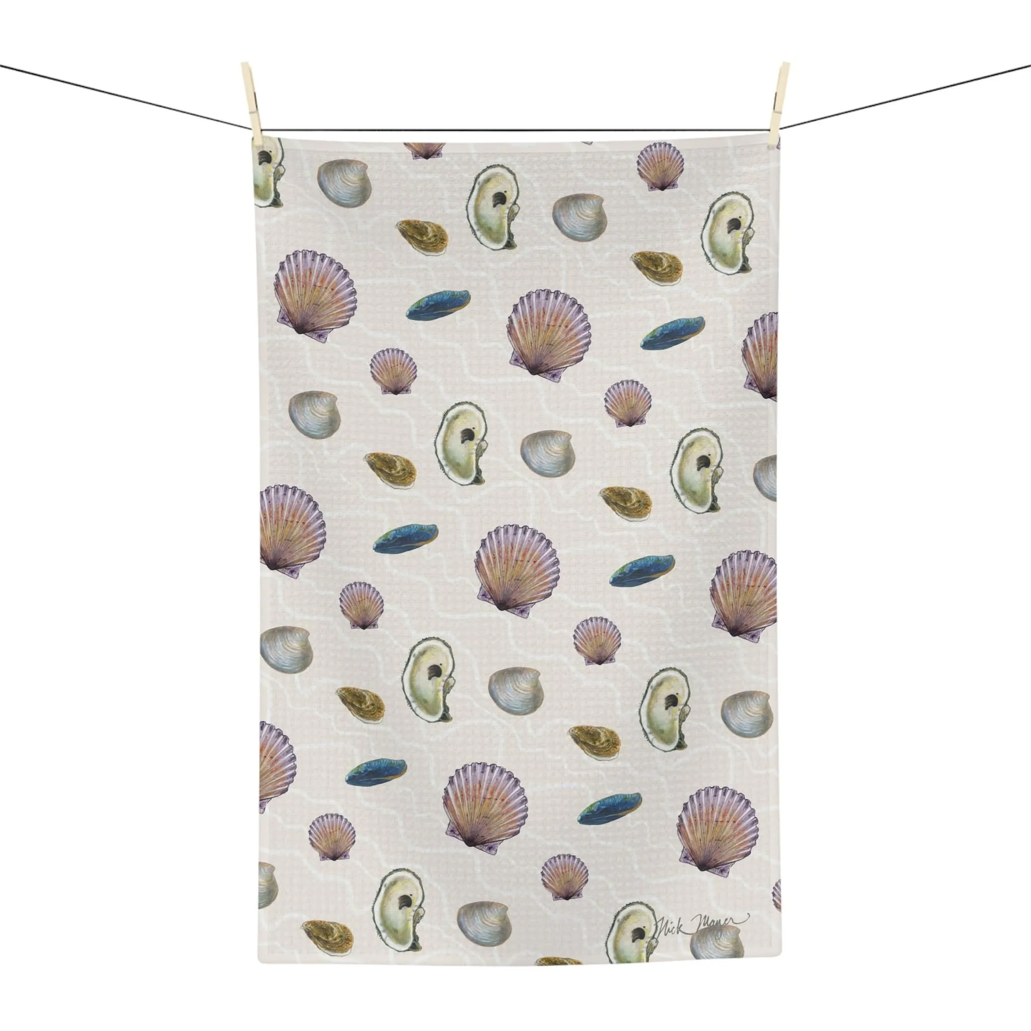 Shells I Soft Kitchen Towel