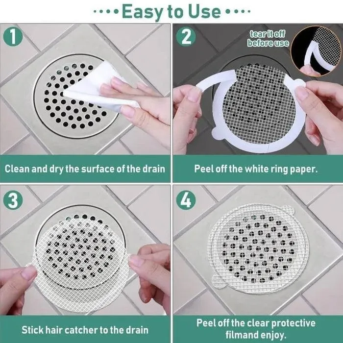 Shower Mesh Sticker Catcher