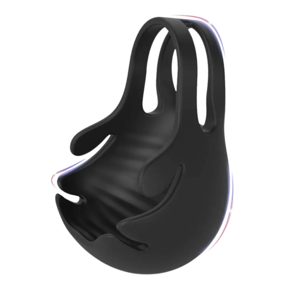 Sila Cock Ring & Vibrating Ball Sack Massager - From Quick Finishes To Lasting Longer!