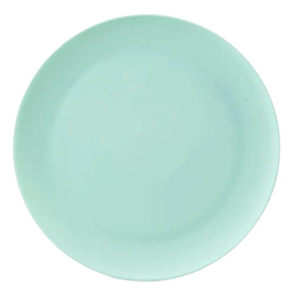 Soft Touch Plastic Plates Assorted Colours