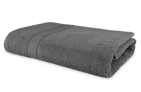 Toro Blu Large Size Face Towel 500 GSM for Men & Women,140x70cm (GREY)