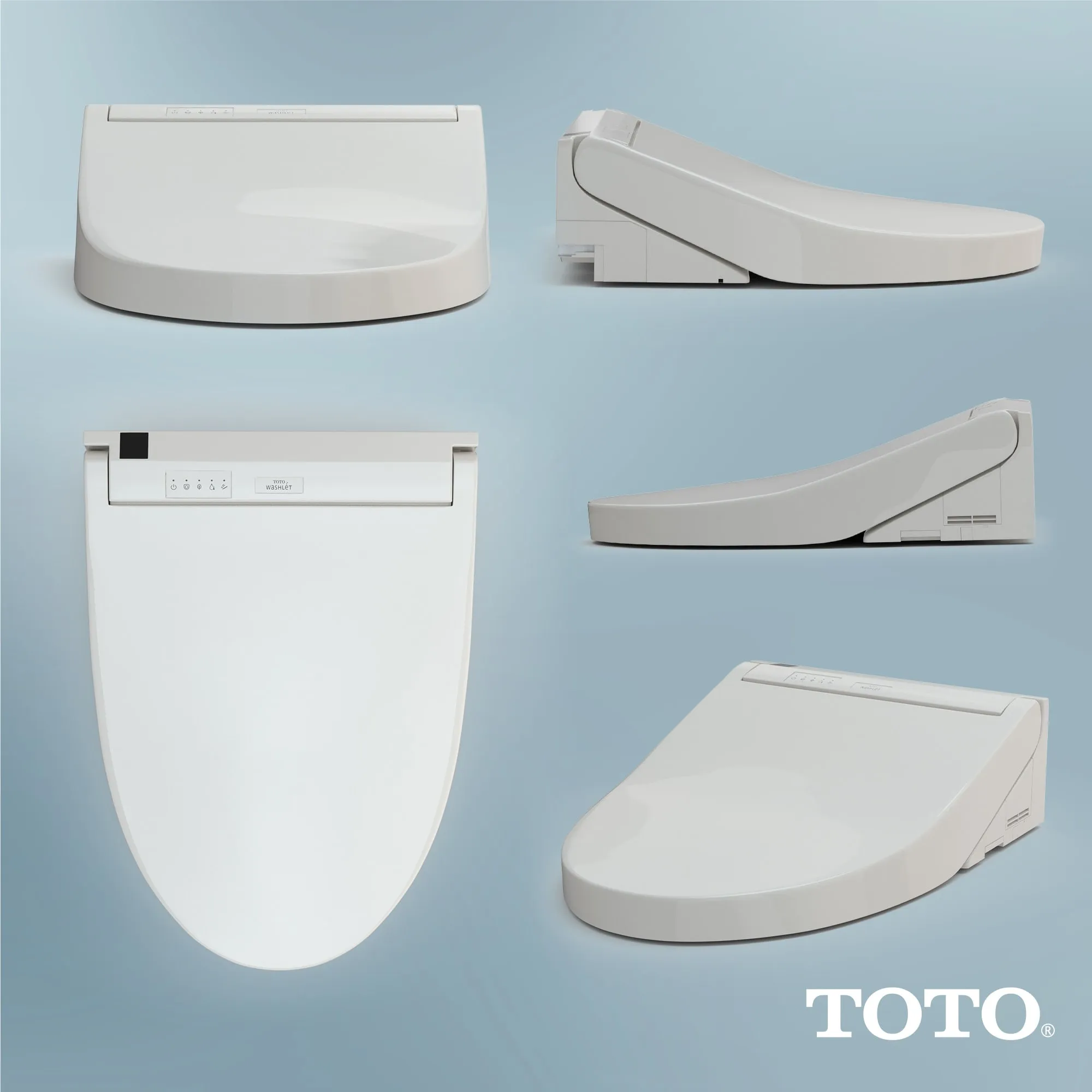 TOTO SW3084#12 Washlet C5 Bidet Toilet Seat with Premist and eWater  Wand Cleaning, Elongated, Sedona Beige