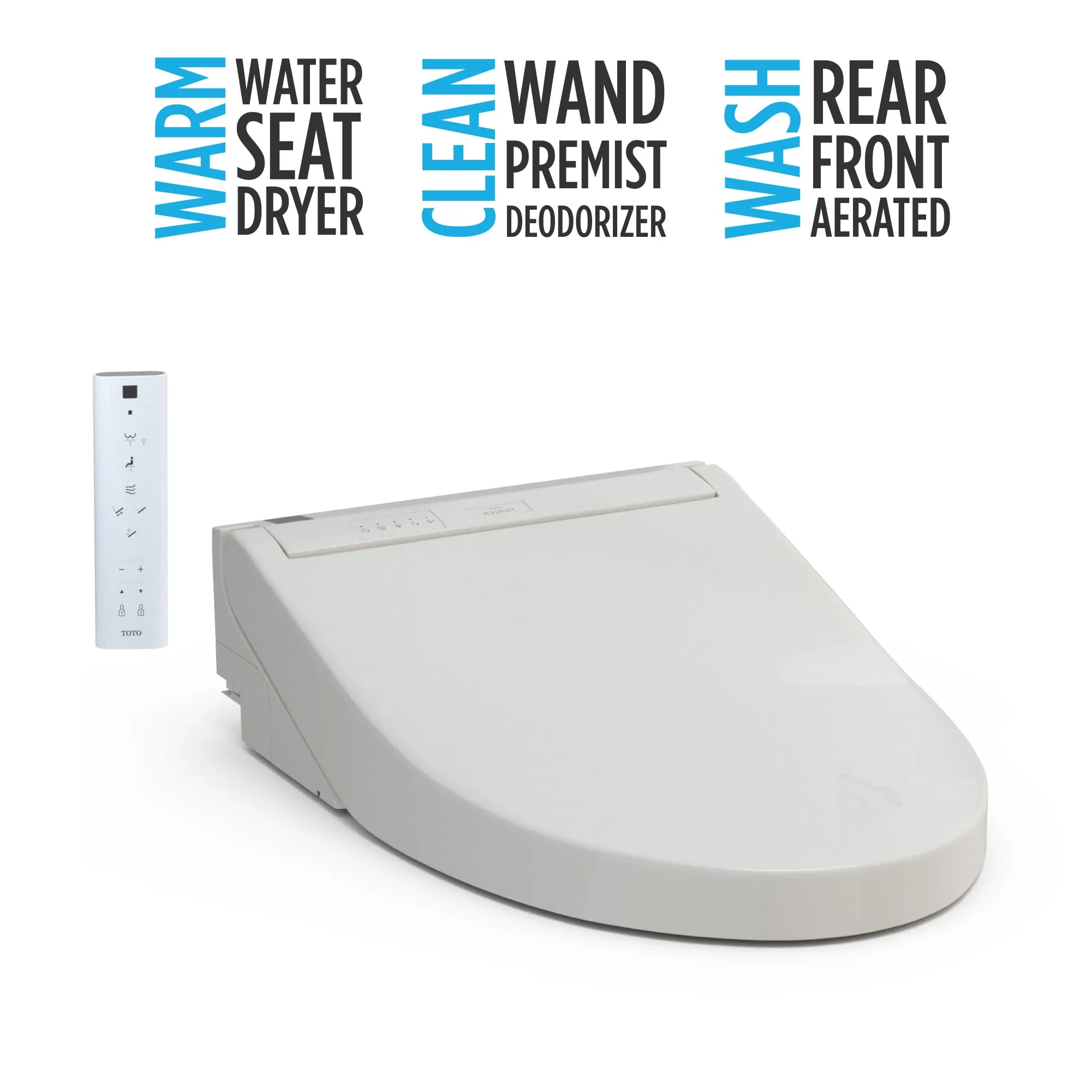 TOTO SW3084#12 Washlet C5 Bidet Toilet Seat with Premist and eWater  Wand Cleaning, Elongated, Sedona Beige