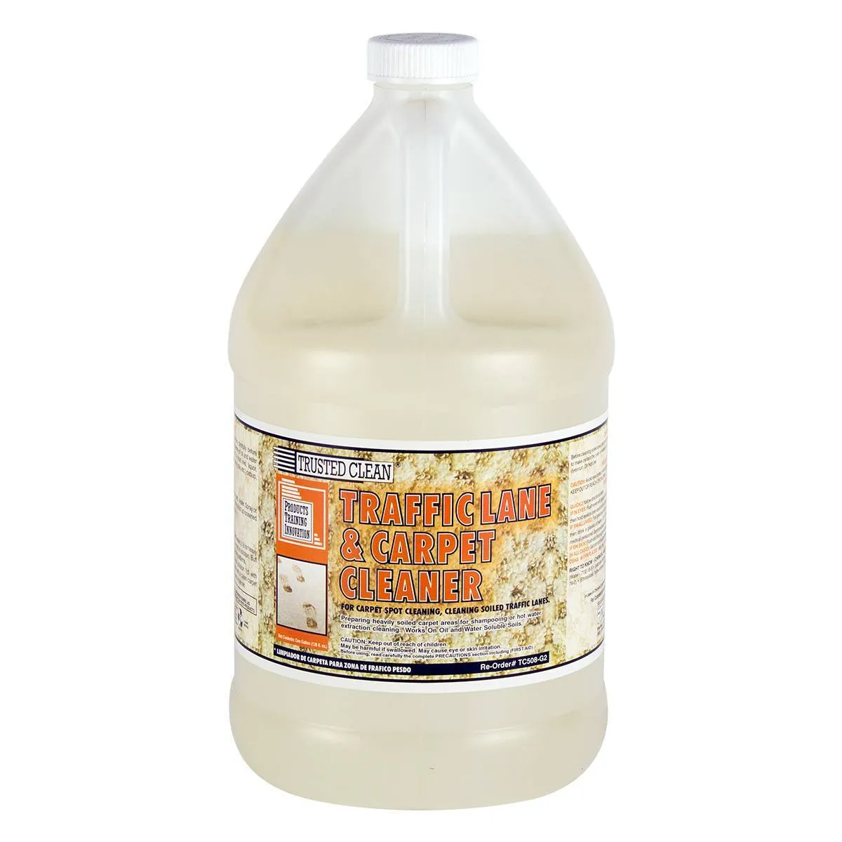 Trusted Clean 'TLC' Traffic Lane & Carpet Cleaner (1 Gallon Bottles) - Case of 2