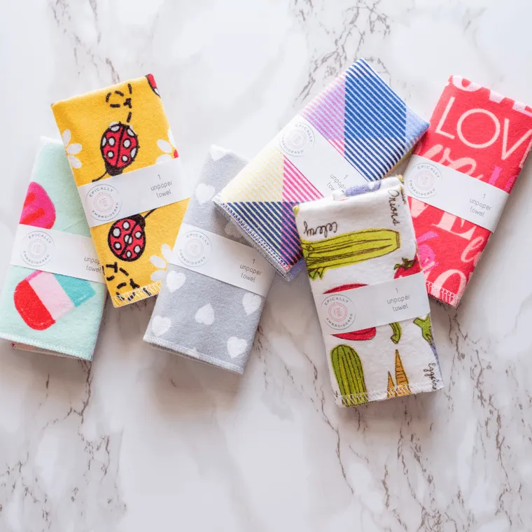 Unpaper Towels & Reusable Baby Wipes