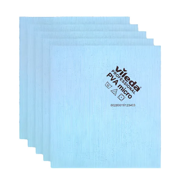 Vileda Professional PVA Microfibre Cleaning Cloth Lint Free