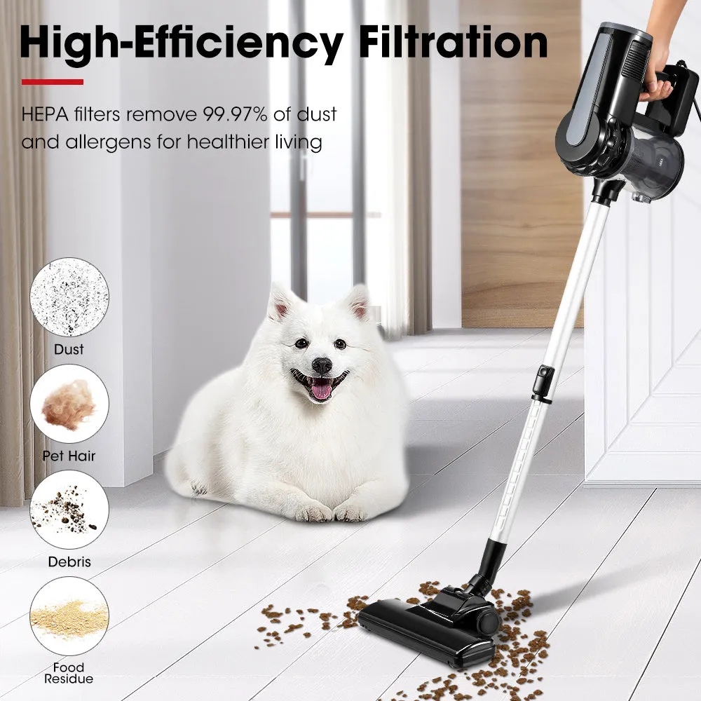 VOR Handheld Vacuum Cleaner Stick Handstick Vac Bagless Corded 600W 15Kpa