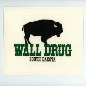 Wall Drug Buffalo Swedish Dish Cloth