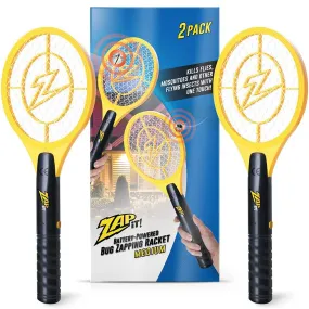 Zap It Bug Zapper Battery Powered (2xaa Included) Bug Zapper Racket, 3,500 Volt,